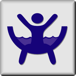 Download free water sport slide leisure icon